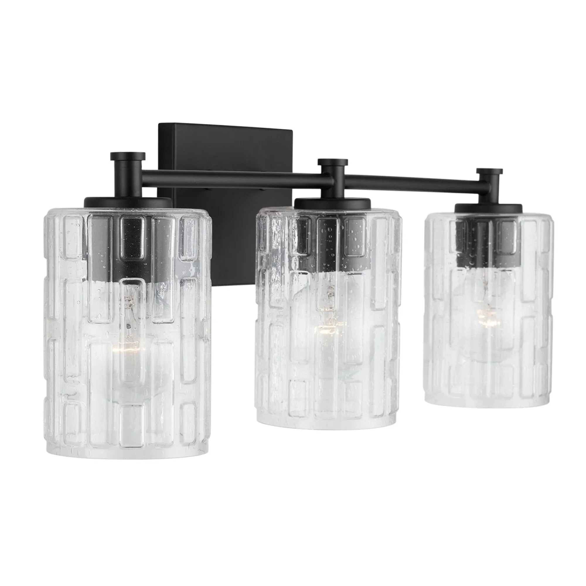 Emerson 3 Light Vanity - Black