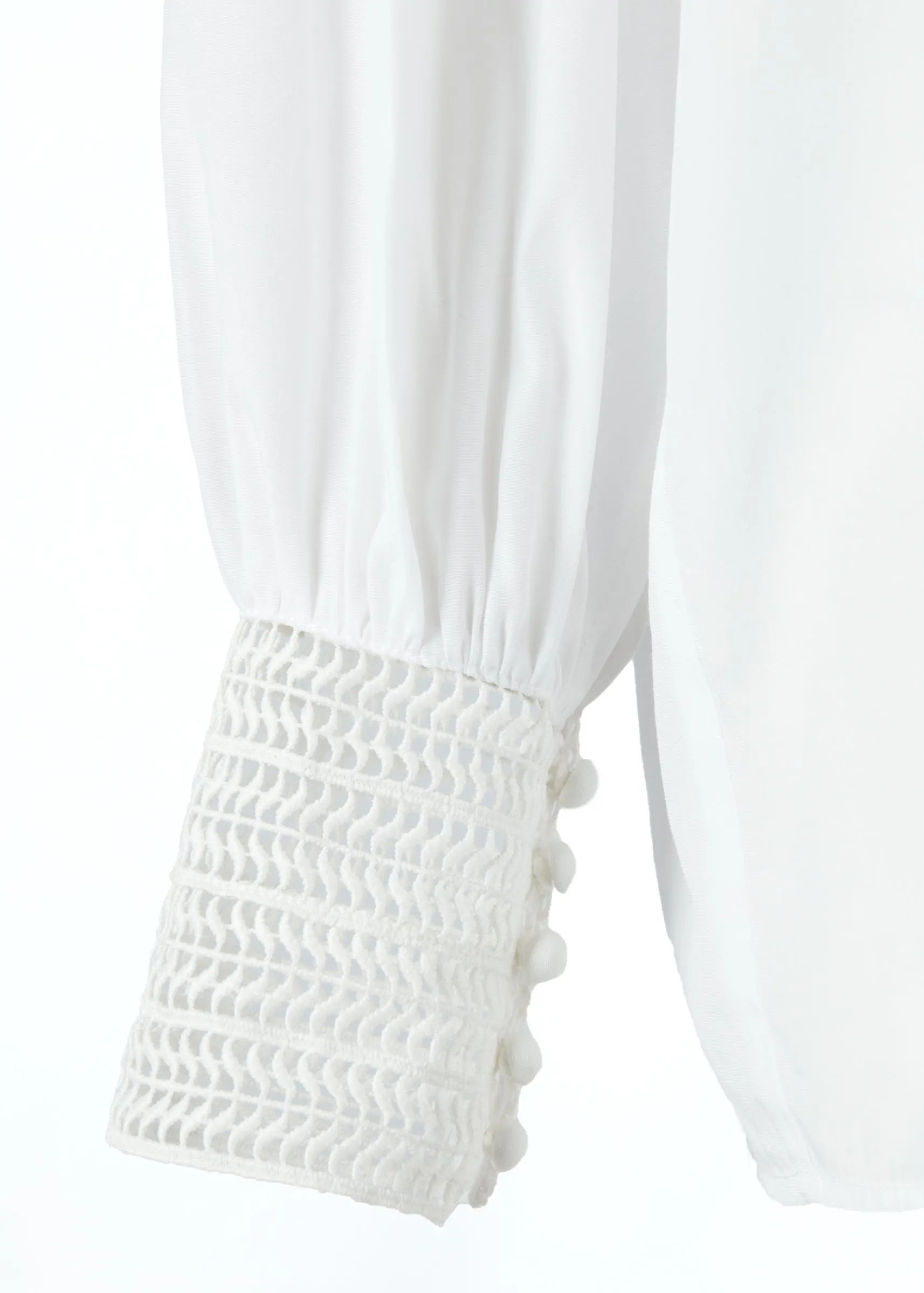 Featherton Lace Shirt (White)