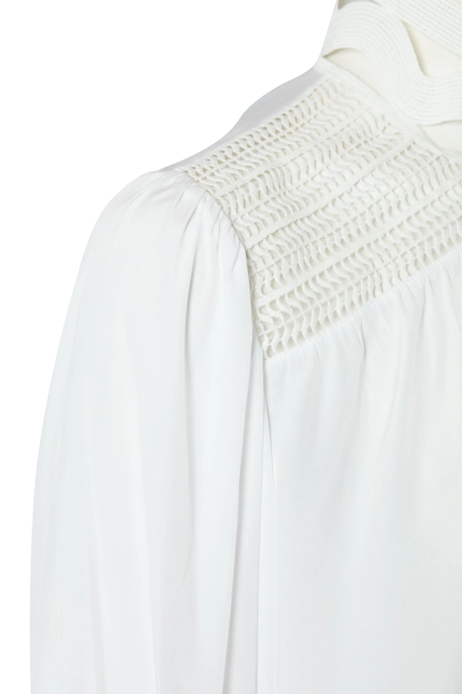 Featherton Lace Shirt (White)