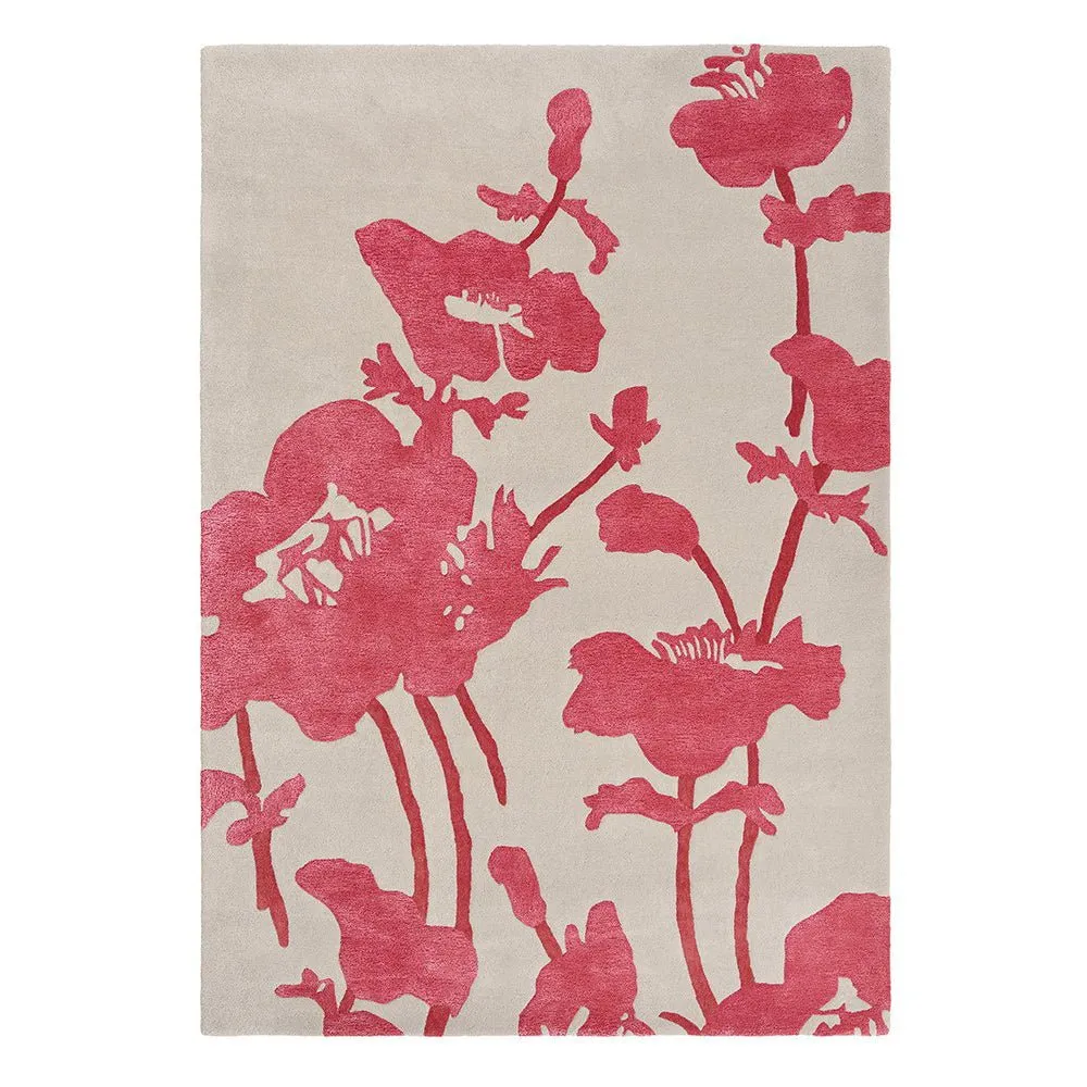 Florence Broadhurst Floral Poppy Rug