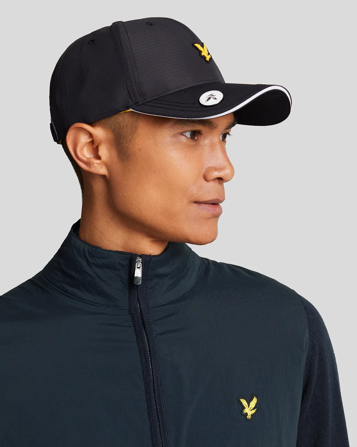 Golf Overlay Full Zip Knit