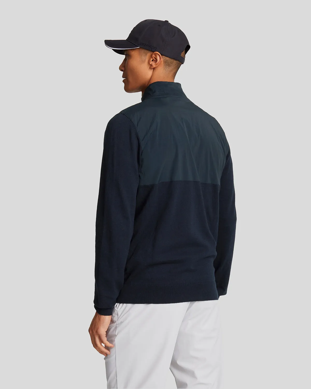 Golf Overlay Full Zip Knit