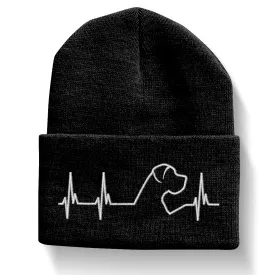 Great Dane Heartbeat Beanie