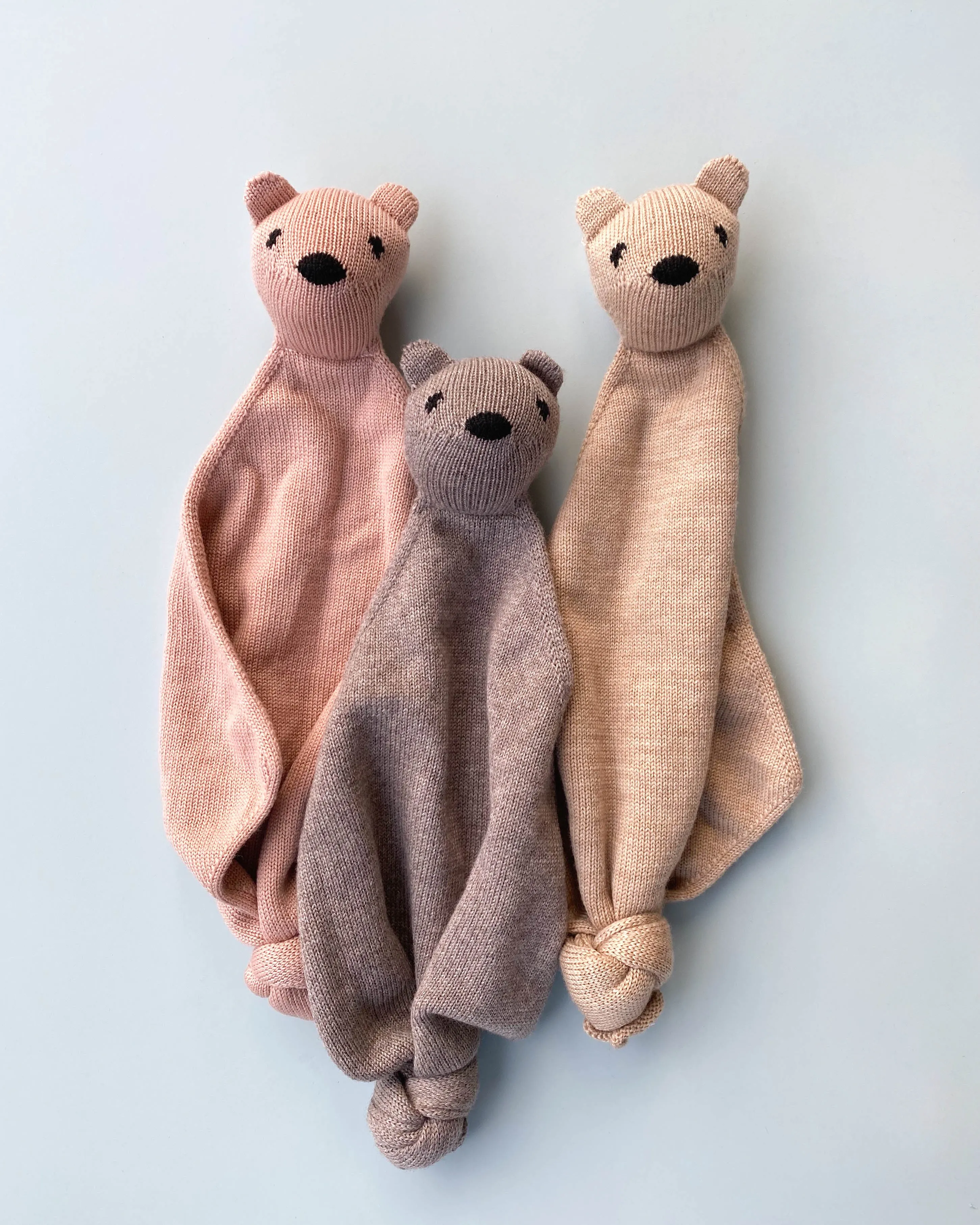 Handmade Merino Wool Teddy Lovey