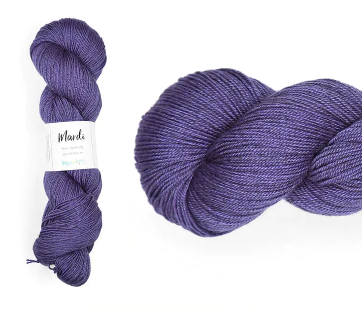 Happy-go-knitty - MARDI 4ply Yak/Silk/Merino Yarn