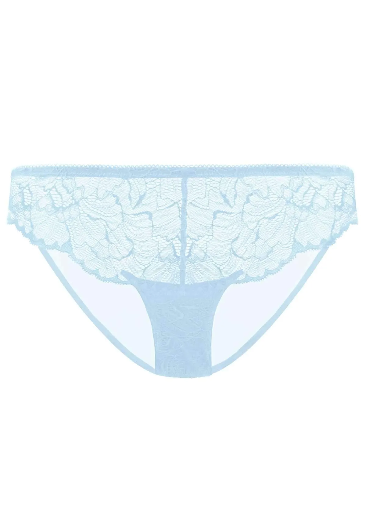 HSIA Blossom Storm Blue Lace Bikini Underwear