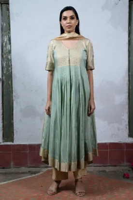 Jaji: Sea Green Salwar