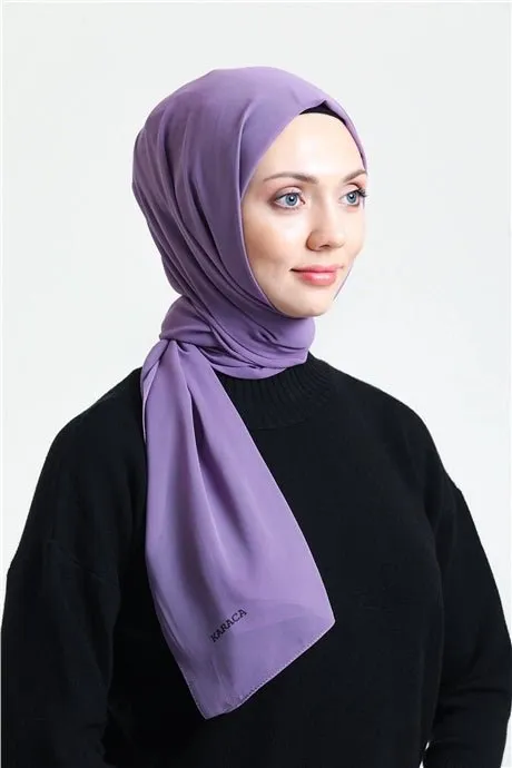 Karaca Crepe Lux Chiffon Hijab - Lilac