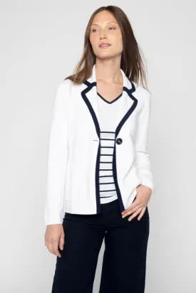 Kinross Cashmere Tipped Blazer