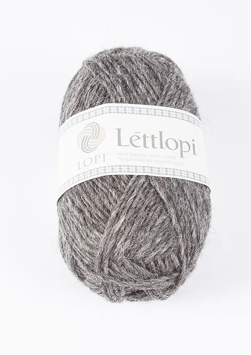 Lett Lopi 0058- dark grey heather