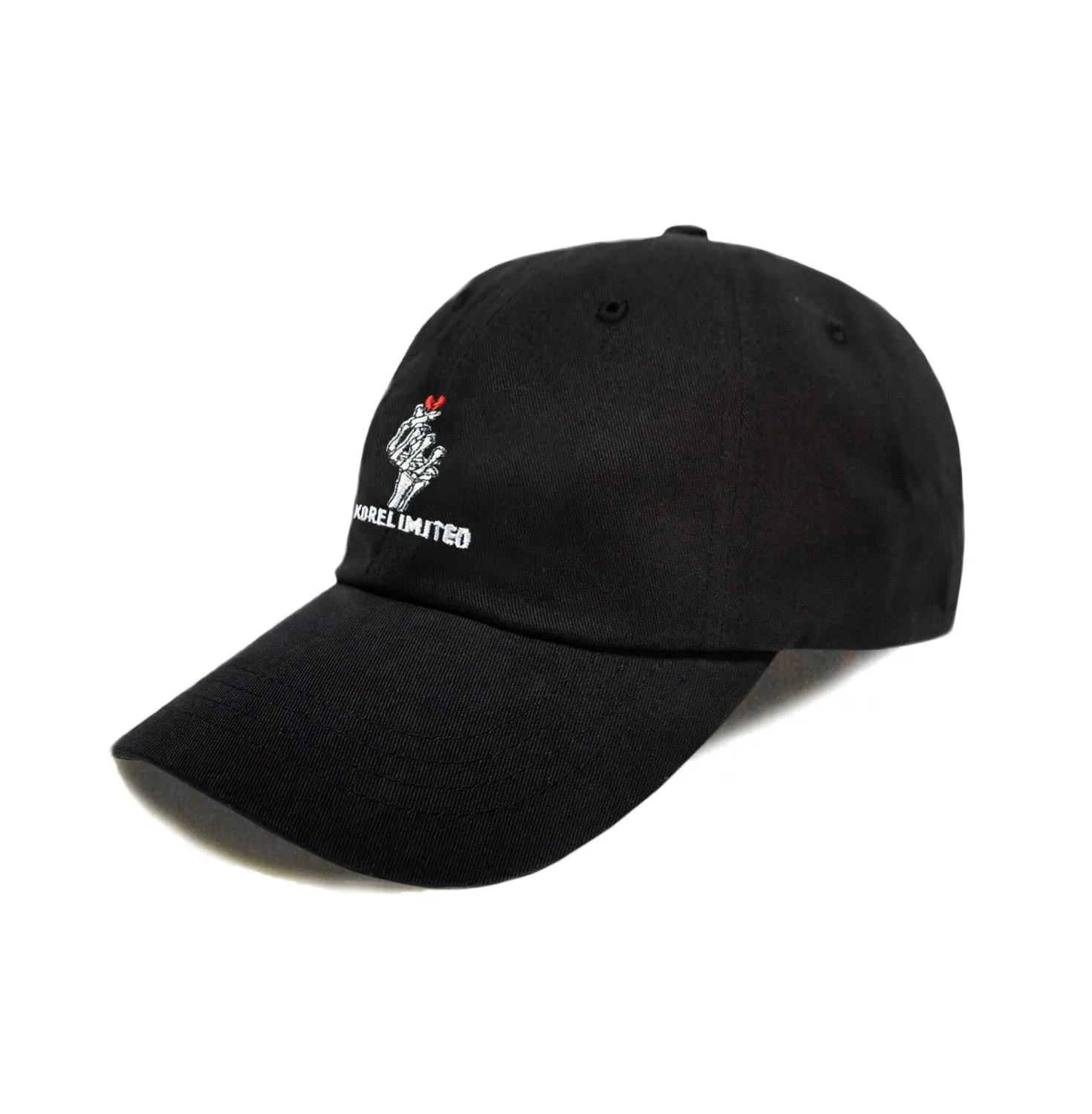 LOVE IS DEAD DAD HAT (BLACK)