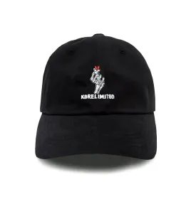 LOVE IS DEAD DAD HAT (BLACK)