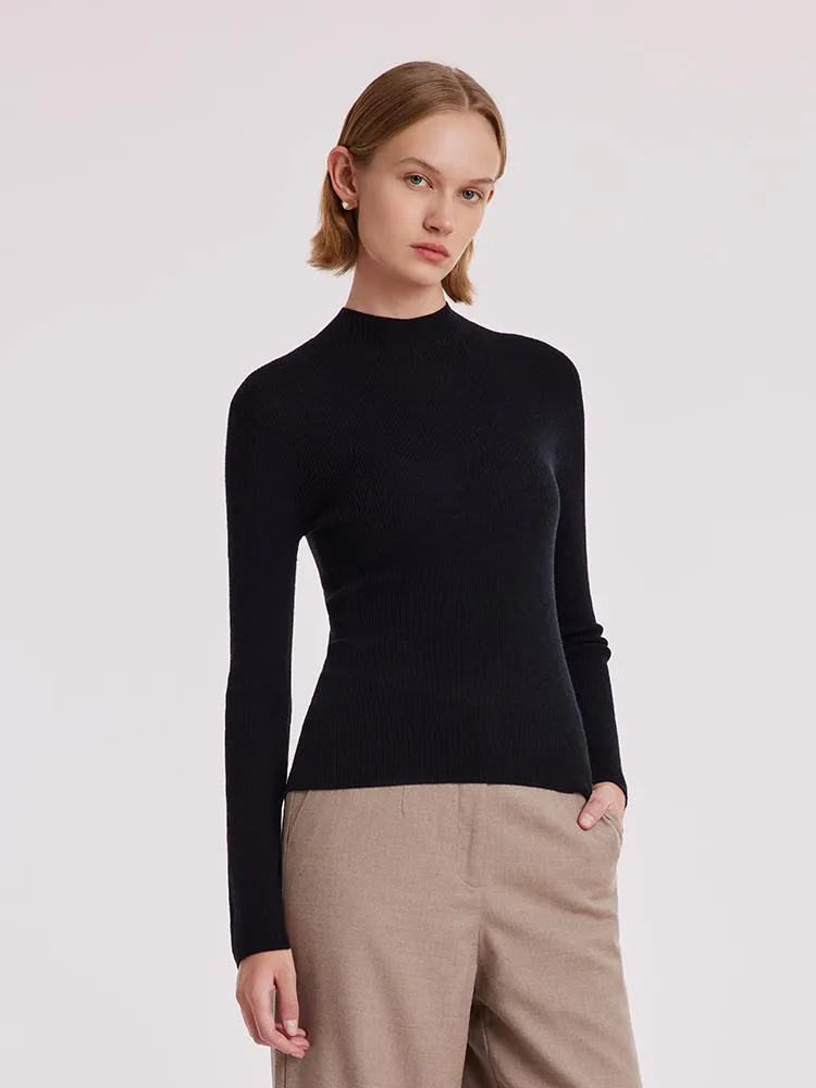 Machine Washable Wool Seamless Sweater