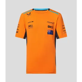 McLaren F1 Kids 2023 Oscar Piastri Replica Set Up T-Shirt- Youth Papaya/Phantom