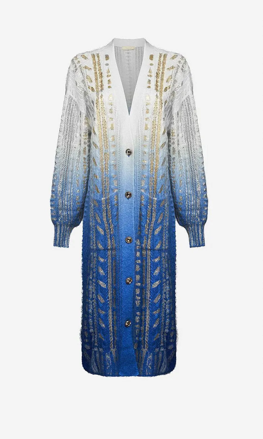 Mes Demoiselles Blue Belle Coat/Cardigan