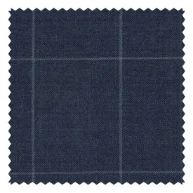 Mid Blue VBC "Perennial" Windowpane