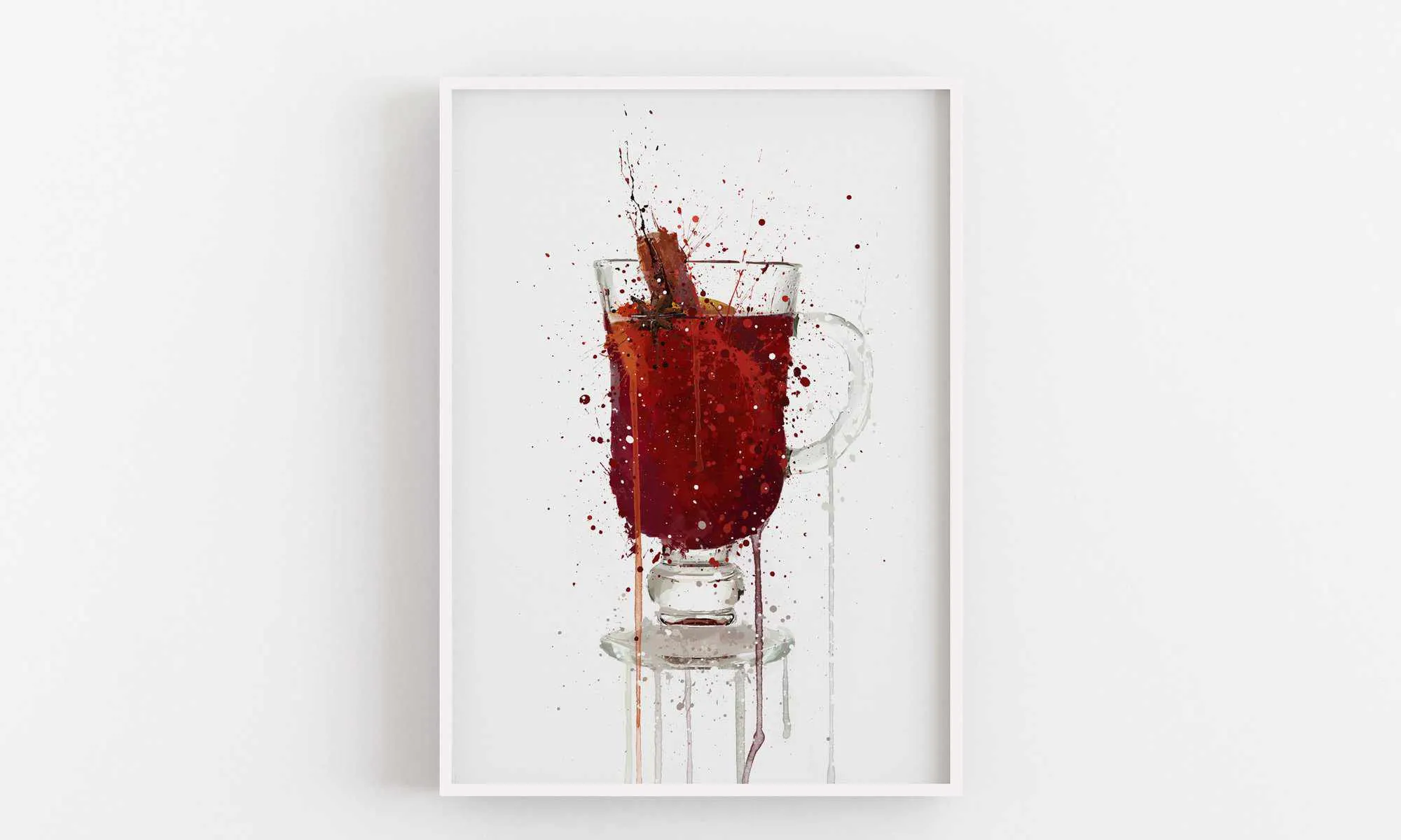 Mulled Wine Wall Art Print