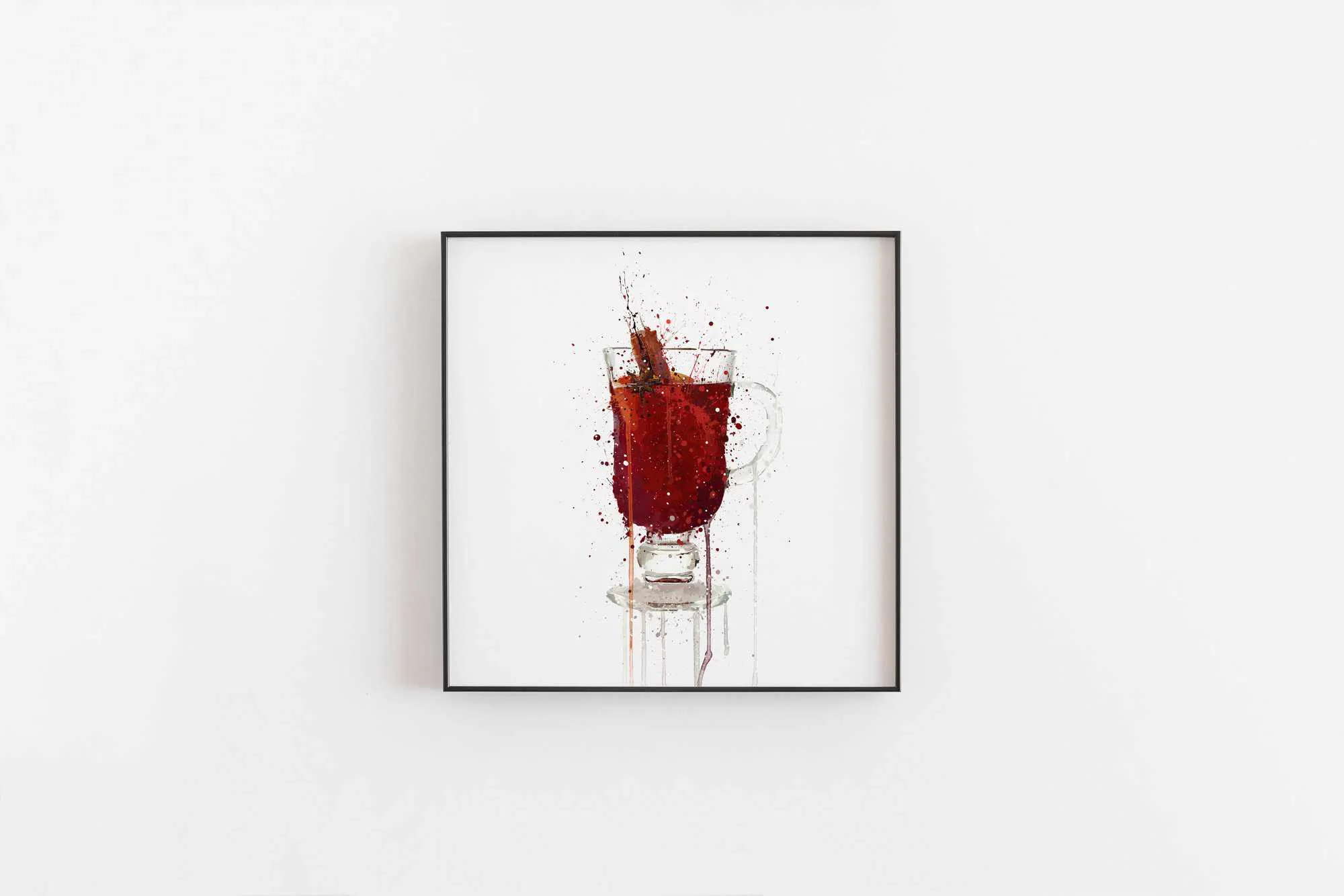 Mulled Wine Wall Art Print