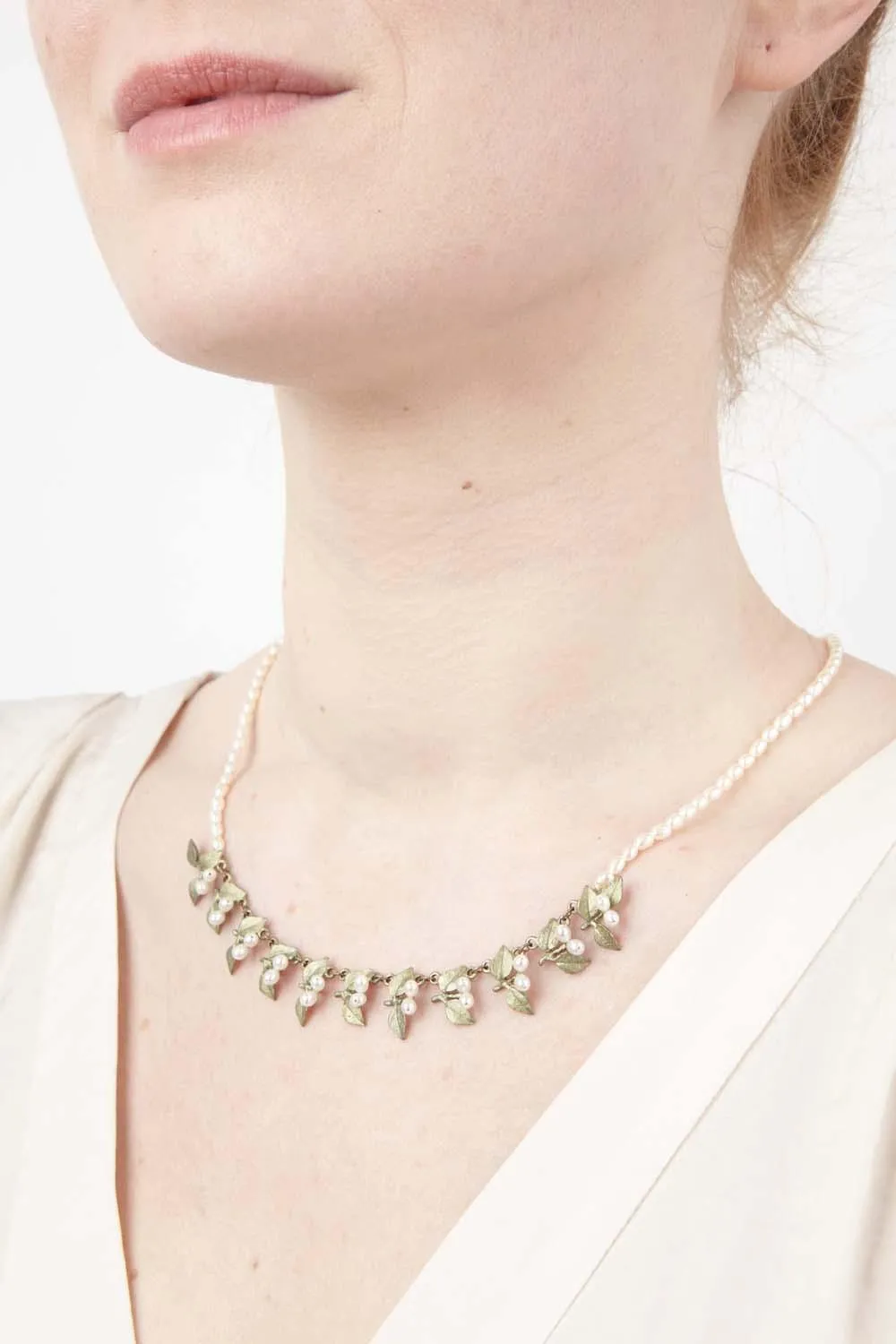 Myrtle Necklace - Pearl