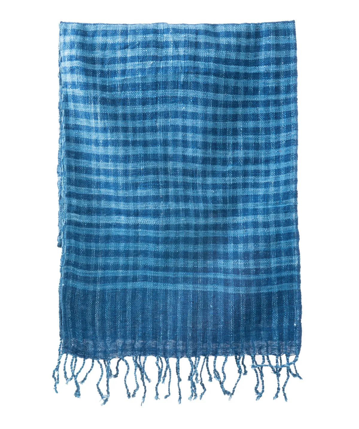 Natural Dyed Handspun Handwoven Cotton Scarf & Shawls