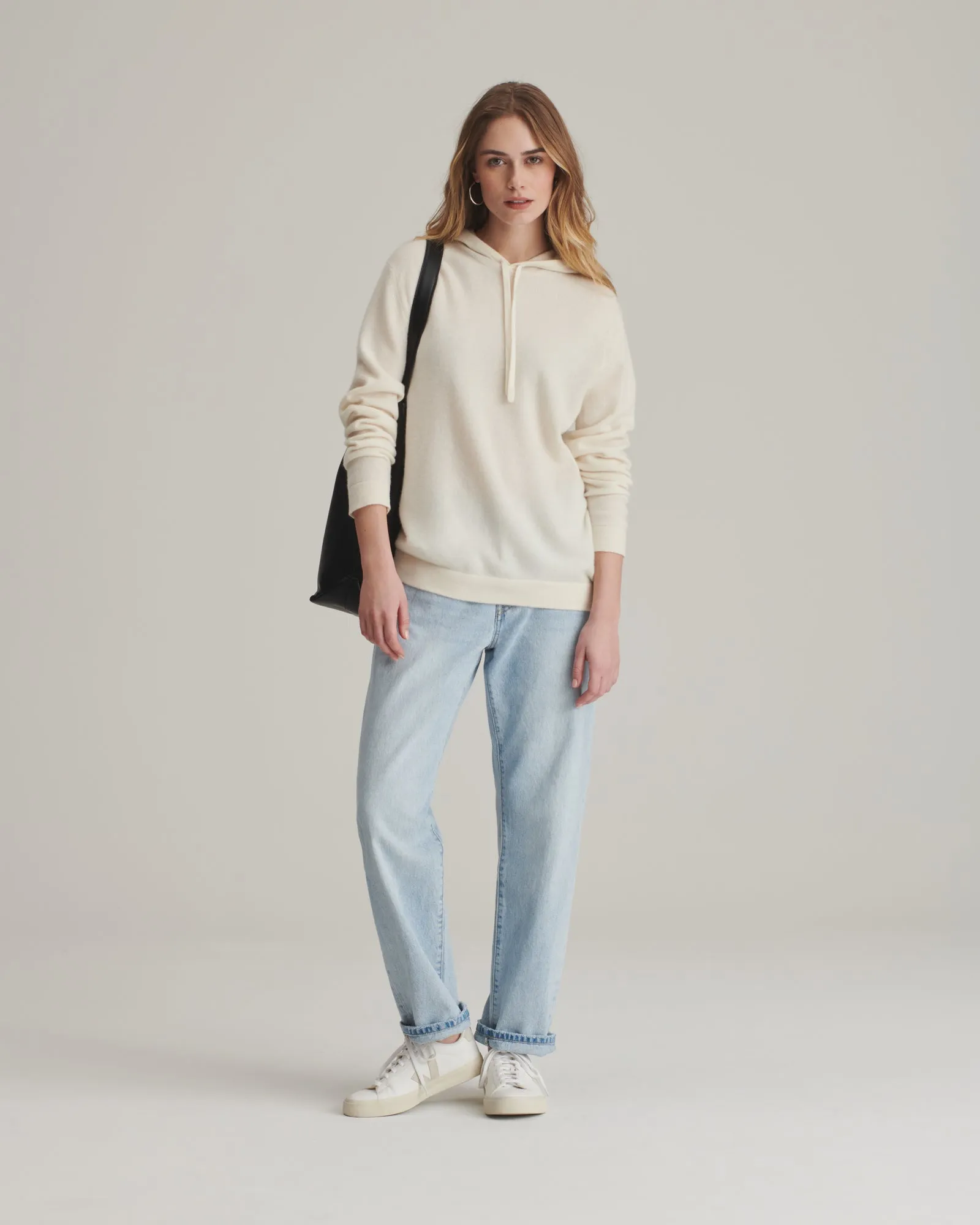 Off-Duty Cashmere Hoodie