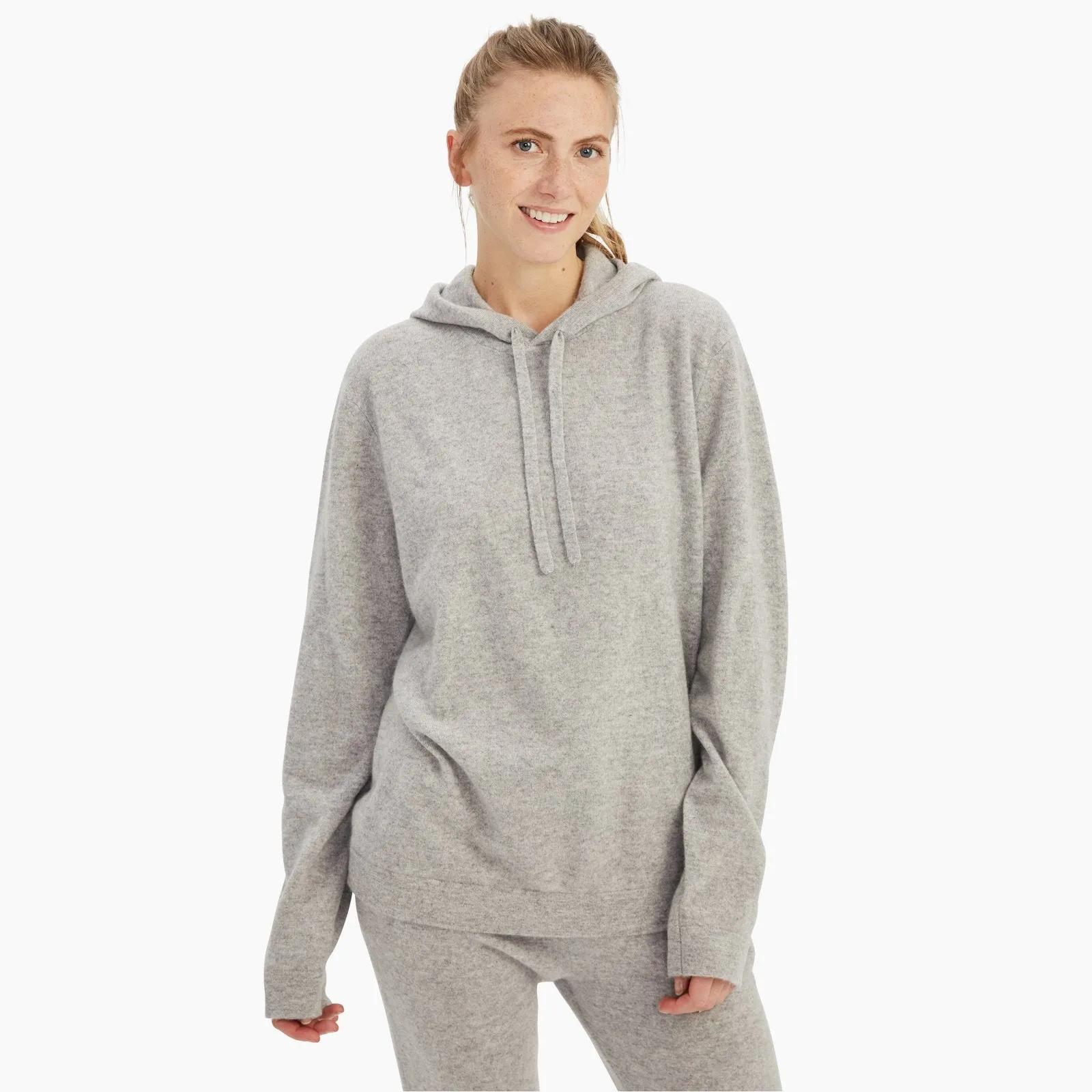 Off-Duty Cashmere Hoodie