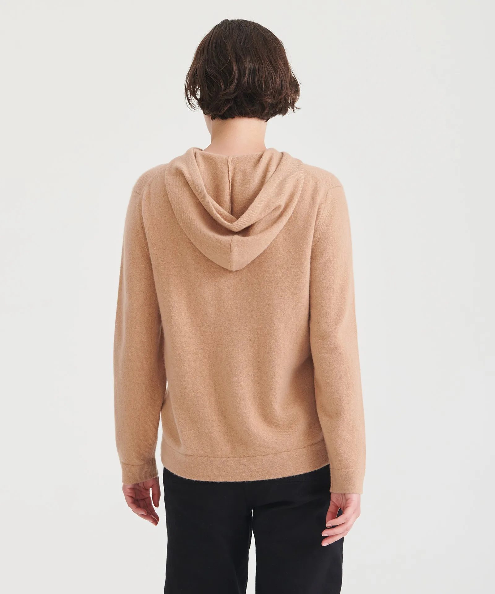 Off-Duty Cashmere Hoodie