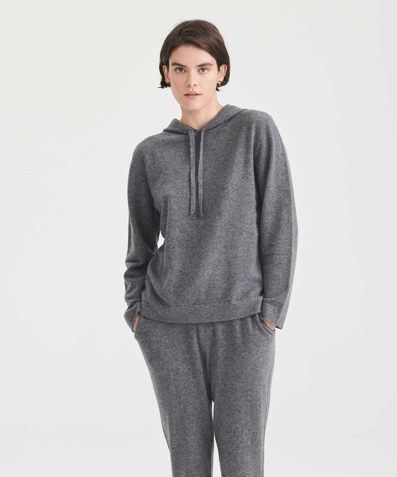 Off-Duty Cashmere Hoodie