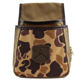 Old School Camo Shell Pouch - Large