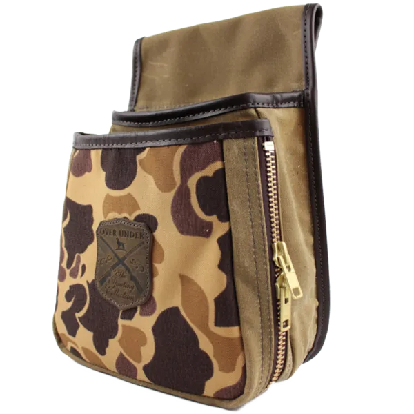 Old School Camo Shell Pouch - Large