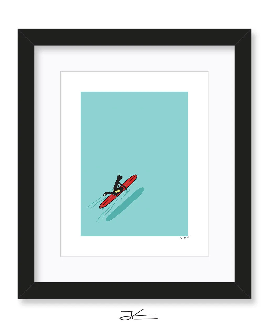 Paddling Out - Print/ Framed Print