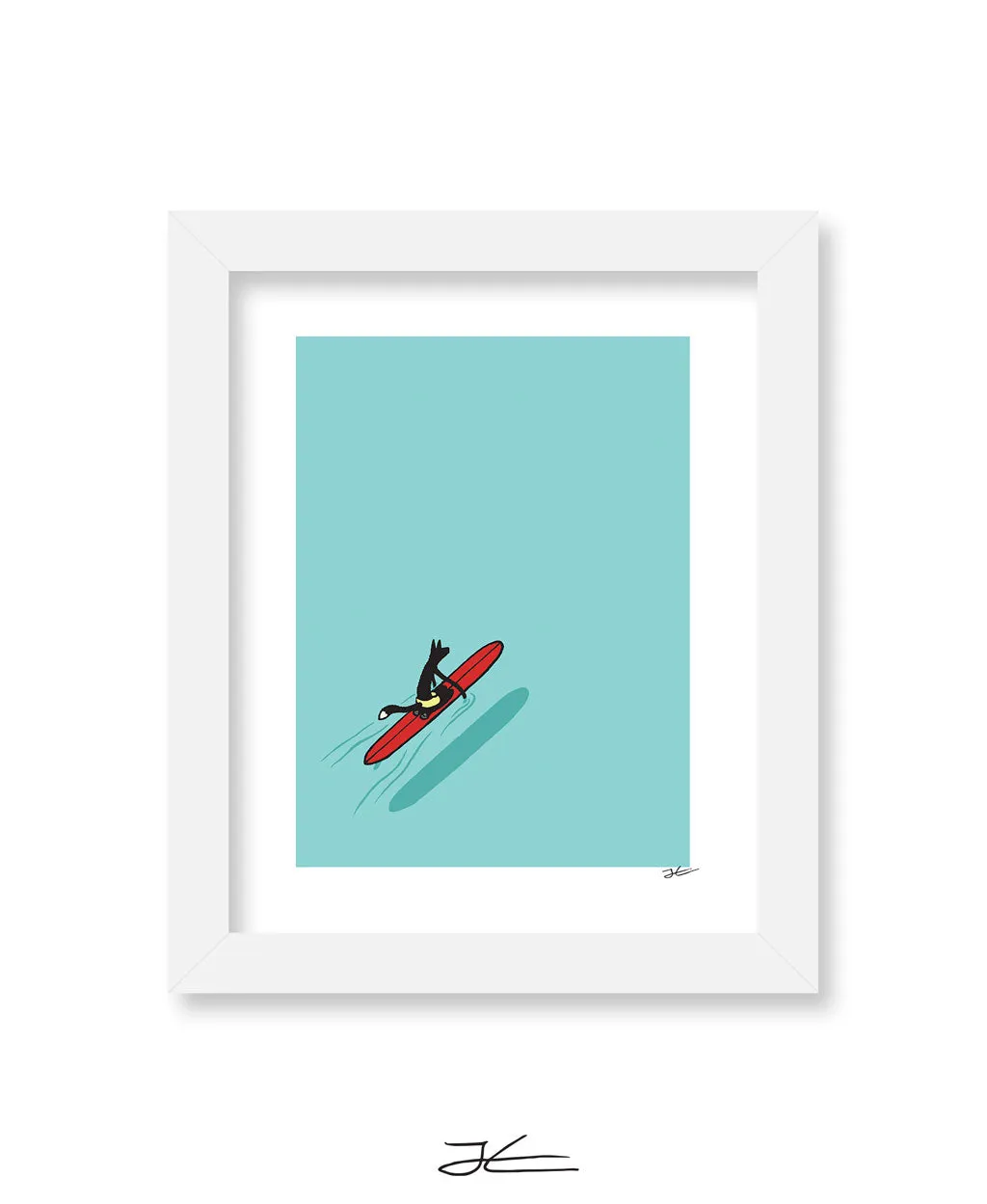 Paddling Out - Print/ Framed Print