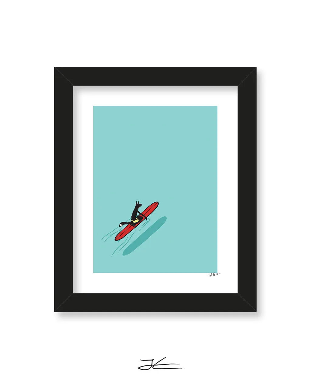 Paddling Out - Print/ Framed Print