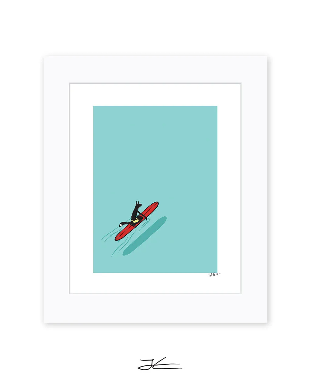 Paddling Out - Print/ Framed Print