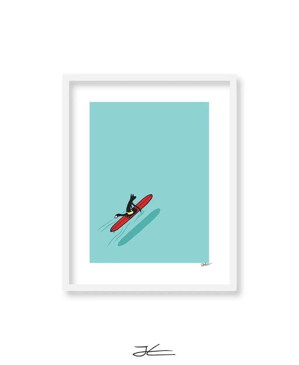 Paddling Out - Print/ Framed Print