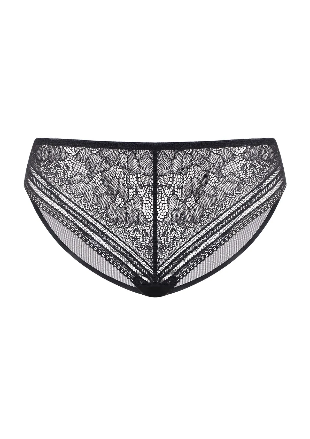 Peony Mid-rise Lace Bikini Underwear