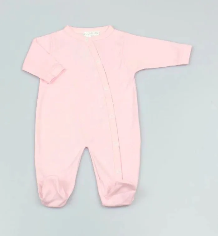 Plain Cotton Babygrow