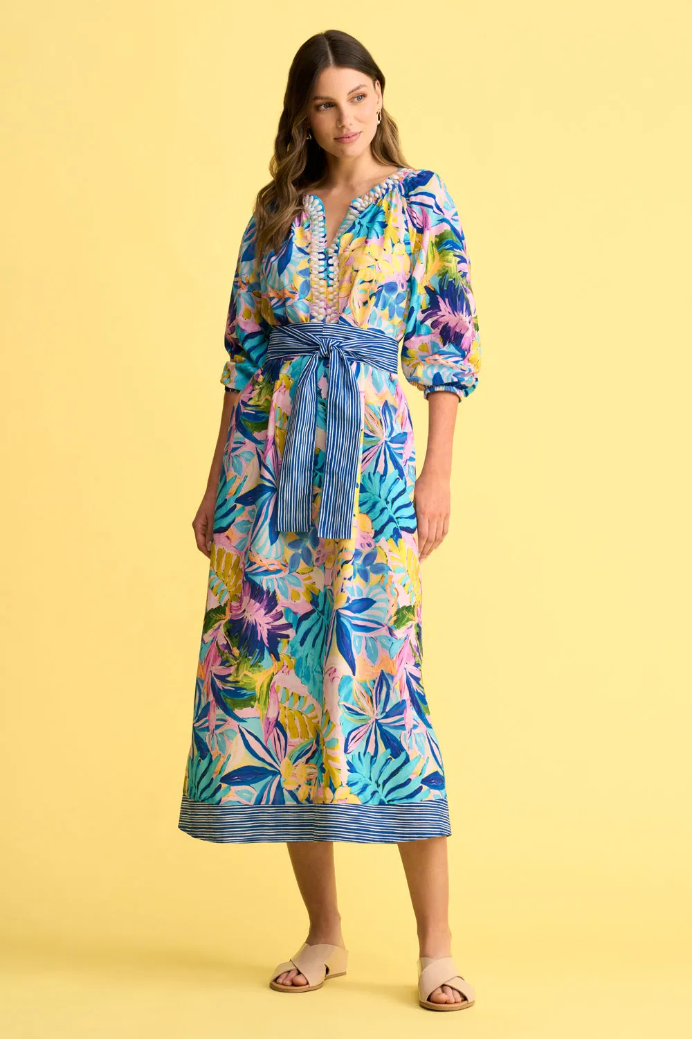 Printed Cotton Dress