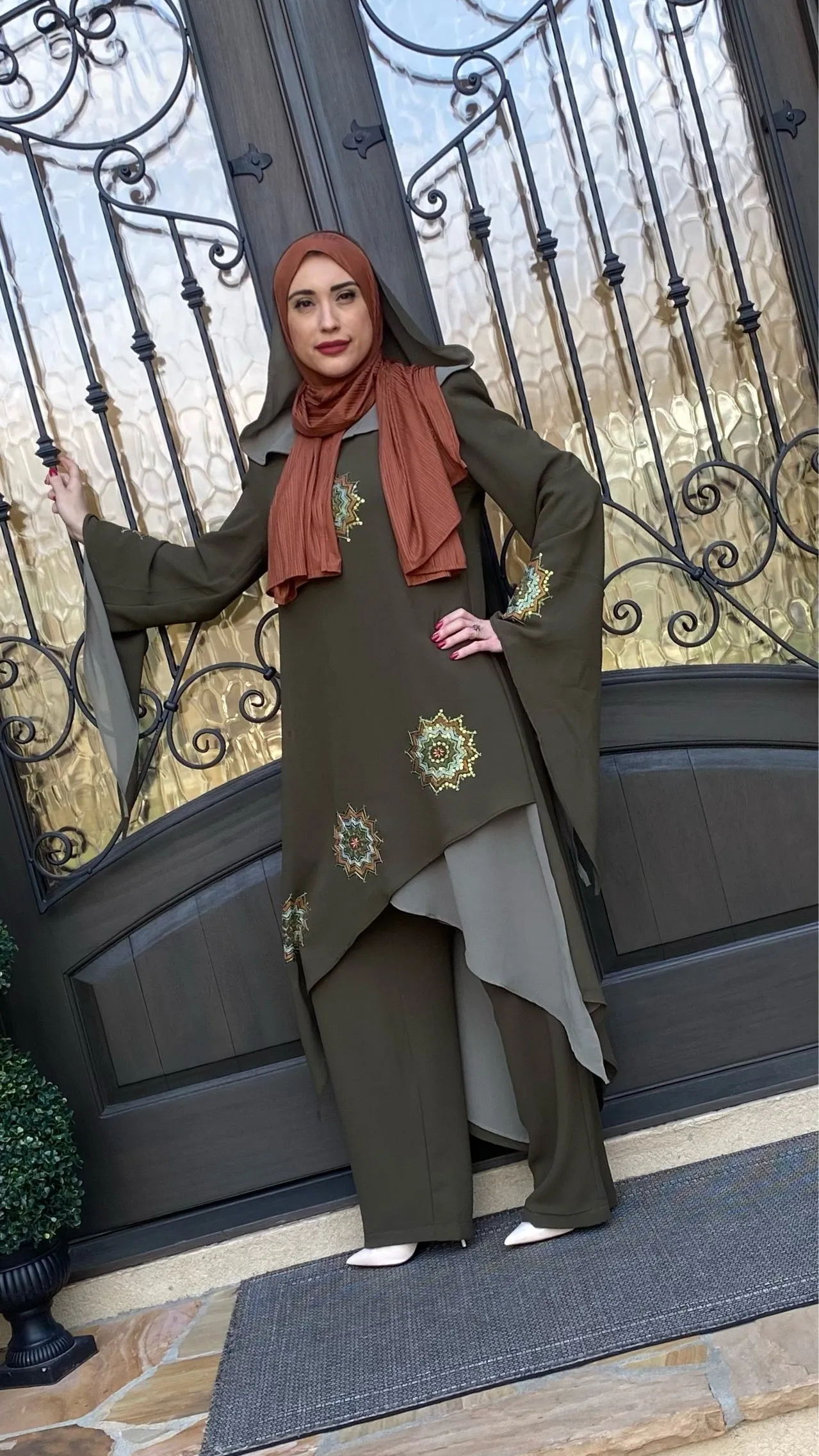 Sanam Hooded Pantsuit