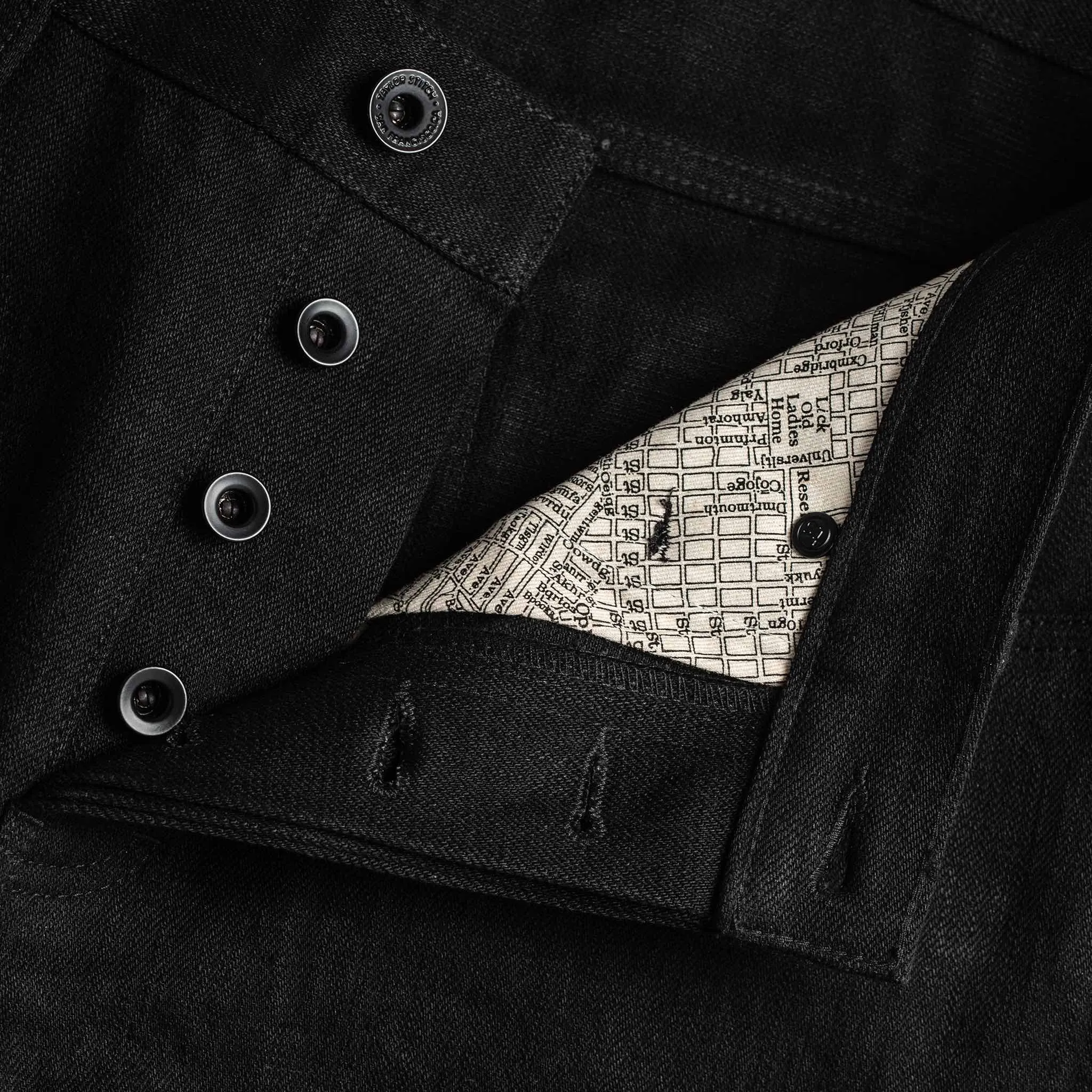 The Democratic Jean in Black Selvage