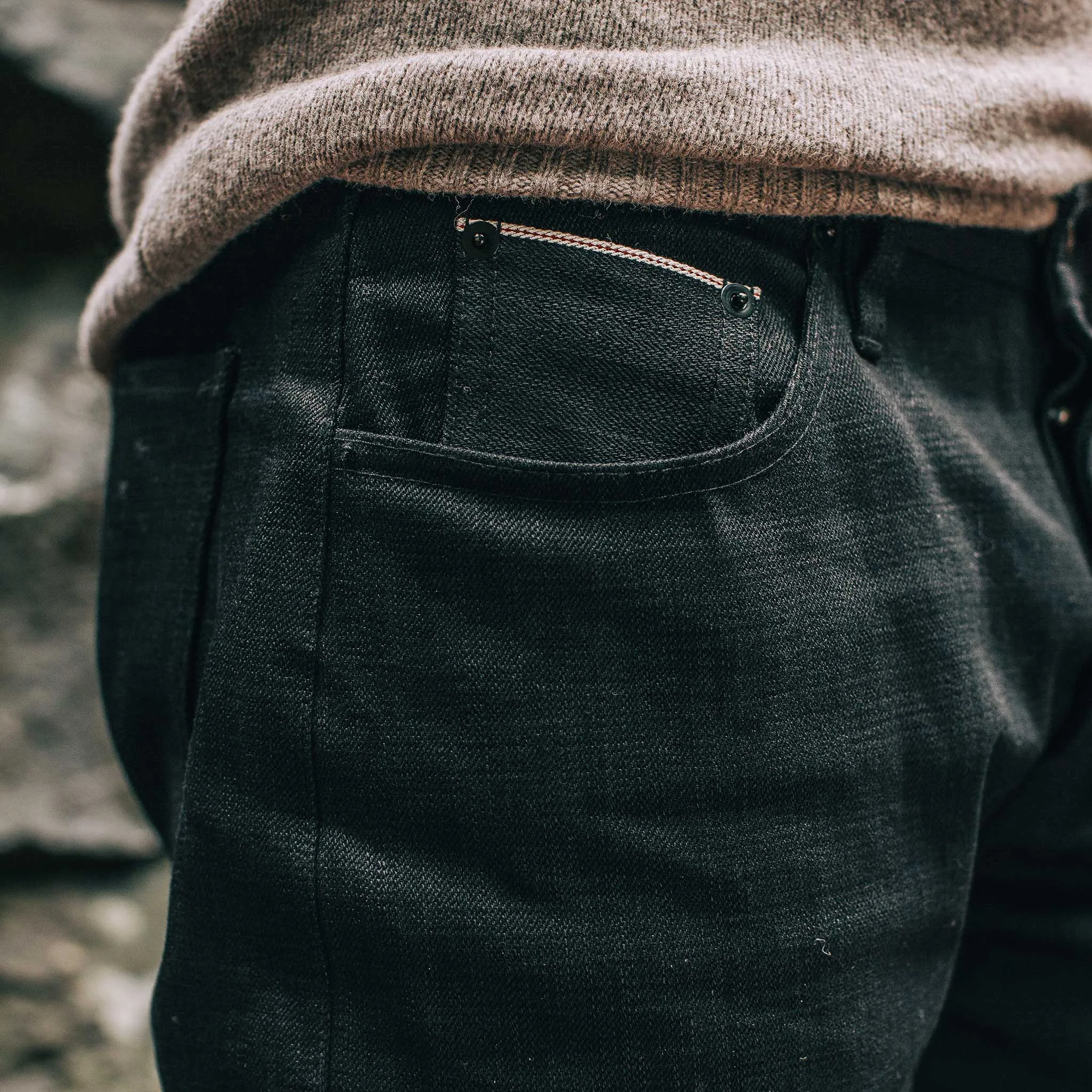 The Democratic Jean in Black Selvage