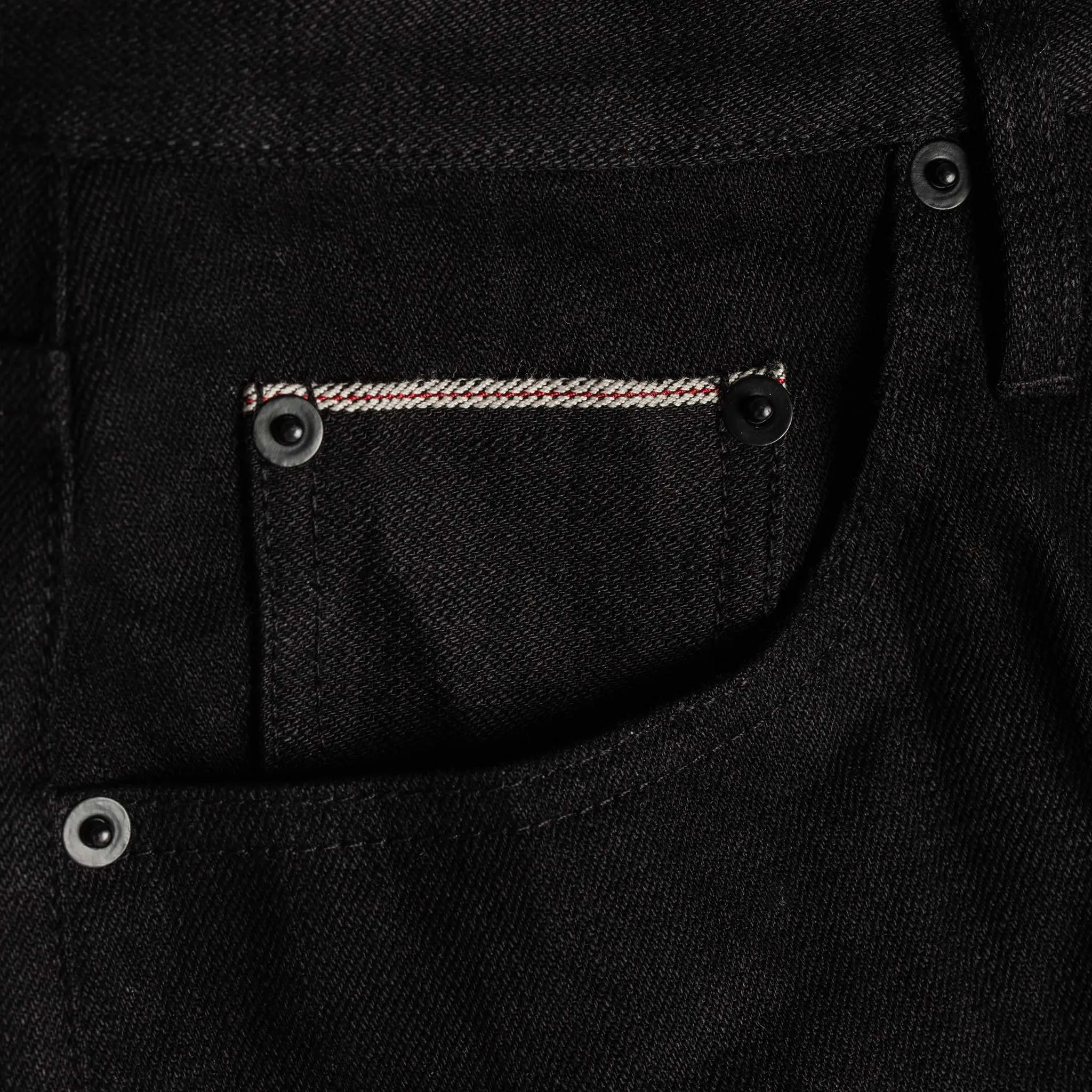 The Democratic Jean in Black Selvage