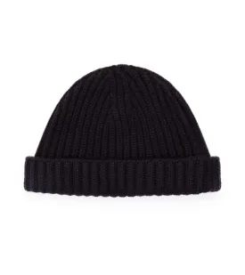 Trunk Cashmere Watch Cap: Navy