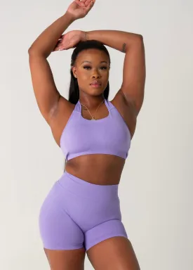 ULTIMATE SEAMLESS HALTER - LILAC