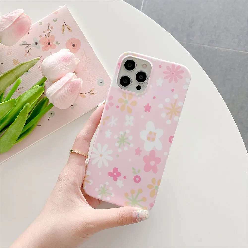 Vintage Colourful Flowers Phone Case